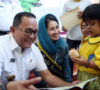Dinobatkan Bunda Baca, Thia Yufada Dodi Reza Ajak Pelajar Muba Gemar Membaca