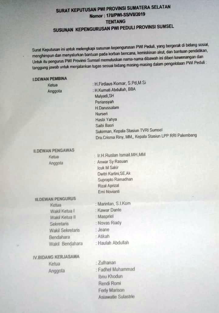 SK PWI Peduli 4