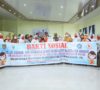 Cegah penularan Covid 19 Ketua TP PKK Kabupaten Asahan Bagikan Masker