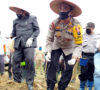 Kapolres dan Dinas Pertanian Asahan Lakukan Tanam Jagung