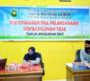 Gelar Rapat Musdes dan Pra Pelaksanaan Pembangunan, Kades Semangati Warga