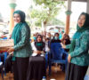TP PKK Muratara Kunjungi Posyandu Desa Muara Tiku
