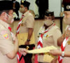 Plt Bupati Terima Penghargaan Lencana Pancawarsa III Gerakan Pramuka