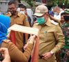 BUPATI KUNKER MENGEVALUASI DAN MONITORING PEMBANGUNAN INFRASTRUKTUR
