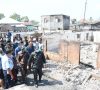Bupati Lahat Tinjau Lokasi Kebakaran