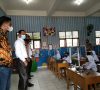 Sekda Cek Monitoring Protokol Kesehatan di Sekolah-Sekolah