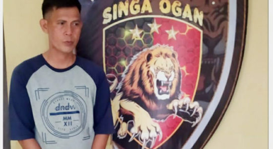 Tersangka Eko Saputra