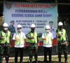 Pangdam II Sriwijaya Letakkan Batu Pertama Pembangunan Aula Serbaguna