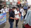 PWI Mura Bagikan Masker dan Takjil