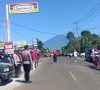 Polsek Dempo Tengah Ajak Pengguna Jalan Menyanyikan Lagu Indonesia Raya