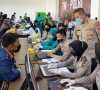 Polres Lakukan Program Vaksinasi Massal 2 Juta Per Hari