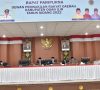 Rapat Paripurna Ke III DPRD OI Dalam Rangka Penyampaian Penjelasan Bupati Terhadap Pandangan Umum Fraksi