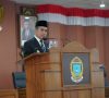 Rapat Paripurna IX DPRD OI Penyampaian Nota Pengantar Bupati