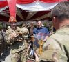 Super Garuda Shield 2022, Marching Band US Army Hibur Masyarakat OKU Timur
