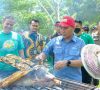 Keseruan Pj Bupati Muba Lomba Masak Nasi Goreng Forkopimda dan OPD