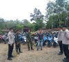 Pastikan Kenyamanan Dan Keselamatan Di Hari Lebaran , Polsek Lembak Siaga Pengamanan Objek Wisata Danau Shuji