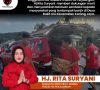 Hj Rita Suryani Salurkan Bantuan Korban Banjir