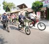 Meriahkan Haornas, Bupati dan Wabup OKUT Jalan Santai Bersepeda Bersama