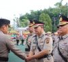 Polres OKU Timur Gelar Upacara Sertijab, Lima Kapolsek Dirotasi