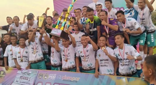 Oldstar FC Sukses Raih Juara 1 Turnamen Sepakbola Bupati Cup 2023