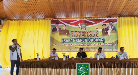Abusama Diusung DPC PKB OKU Selatan Untuk maju Calon Bupati OKU Selatan 2024-2029