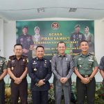 Pj Bupati Fauzan Khoiri Denin Menghadiri Pisah Sambut Dandim 0405 Lahat