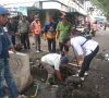 Dinas PU Terus Berupaya Perbaikan Saluran Air Yang Bocor