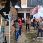 Kabag Ops polres pagar alam pimpinan Patroli dialogis ke gudang KPU kota Pagar alam