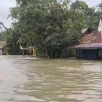Luapan Sungai Perigi Rendam Rumah Warga