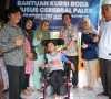 Berikan Kursi Roda Adaptif, Bukit Asam Datangi Langsung Anak-anak Cerebral Palsy