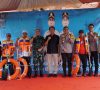 Nikmati Wisaya Sungai, Pemkab OKI dan Polres OKI Bagikan Life Jacket dan Pelampung