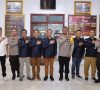 Jalin Silaturahmi dan Sinergitas, Polres OKU Timur Kunjungi Sekertariat KPU OKU Timur