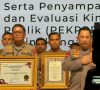 Kapolres OKU Timur Terima Penghargaan dari Kapolri, Kategori Pelayanan Prima A