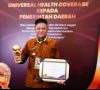 Terima Penghargaan UHC, Bupati Enos Berkomitmen akan Segera Jangkau Kesehatan Hingga Capai 100 Persen