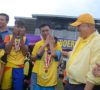 Romli Tak Kuasa Menahan Air Mata Saat Anaknya Dinobatkan Menjadi Pemain Terbaik