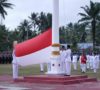 HUT RI Ke 74, Bupati Inspektur Upacara