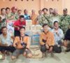 APDESI Muba Bantu Korban Terdampak Karhutlah di Muara Medak
