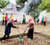 Cegah Berkembang Nyamuk Aedes Aegypti, Kecamatan Plakat Tinggi Bersih-bersih Lingkungan