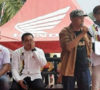 Ketua KONI Asahan Harris ST Hadiri Kejuaraan Sepeda BMX Cross