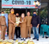 Peduli Dampak Covid-19, Bagian Perlengkapan Setda Lahat Serahkan Bantuan