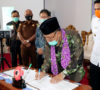 Plt Bupati Tandatangani Kesepakatan Bangun Jalan Tembus Semende-Bengkulu