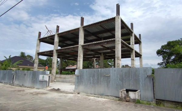 Pembangunan mess Pemkot Lubuk Linggau.