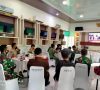 Melalui Vidcon, Dandim 0405 Peringati HUT TNI ke 75 bersama Presiden RI Joko Widodo