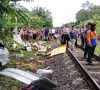 Penjual Gas Tewas Ditabrak KA Babaranjang