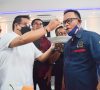 Bersama Pers, Muba Bergerak Sukseskan Vaksinasi