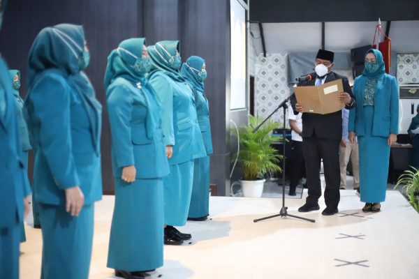 Pelantikan TP PKK Tajnung Balai.
