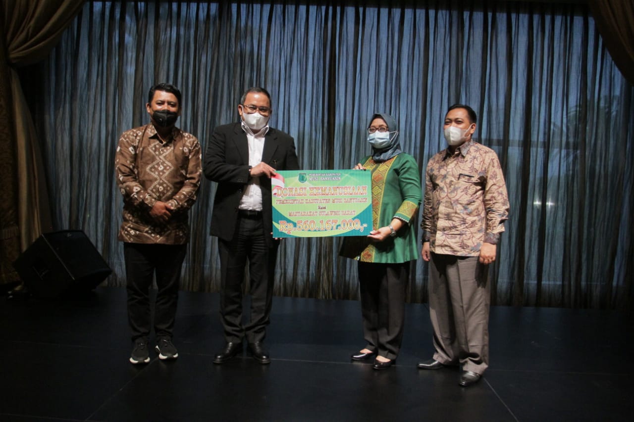 Bupati Muba bantu warga Sulbar