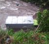 Truk Indomarco Terjun ke Sungai Air Mannak