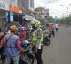 Parkir Depan Bank BRI dan BNI Ditertibkan