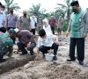Bupati Letakkan Batu Pertama Pembangunan Pondok Pesantren Nurul Ikhwan